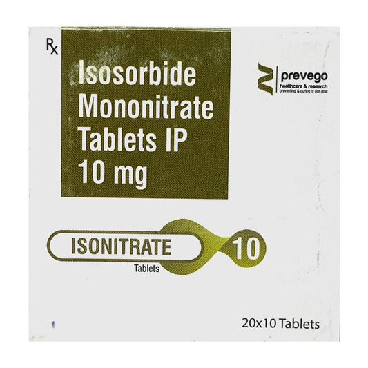 ISONITRATE 10 Tablet 10's - Global Surgicals