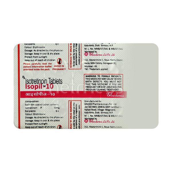 Isopil 10mg Tablet 10'S - Global Surgicals