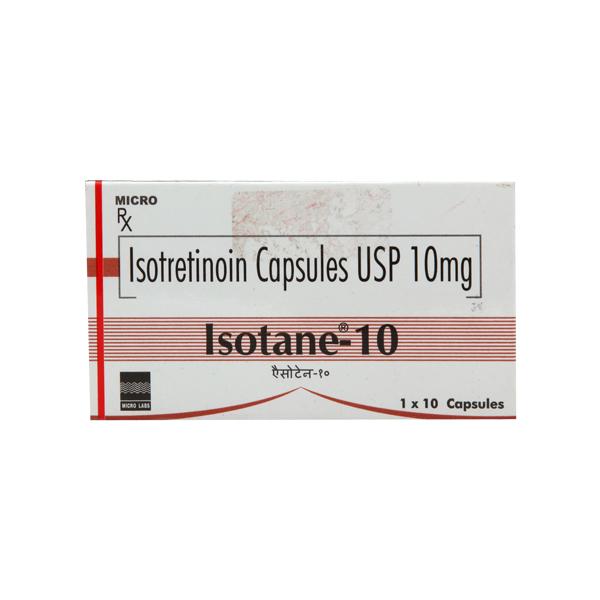 Isotane 10mg Capsule 10'S - Global Surgicals