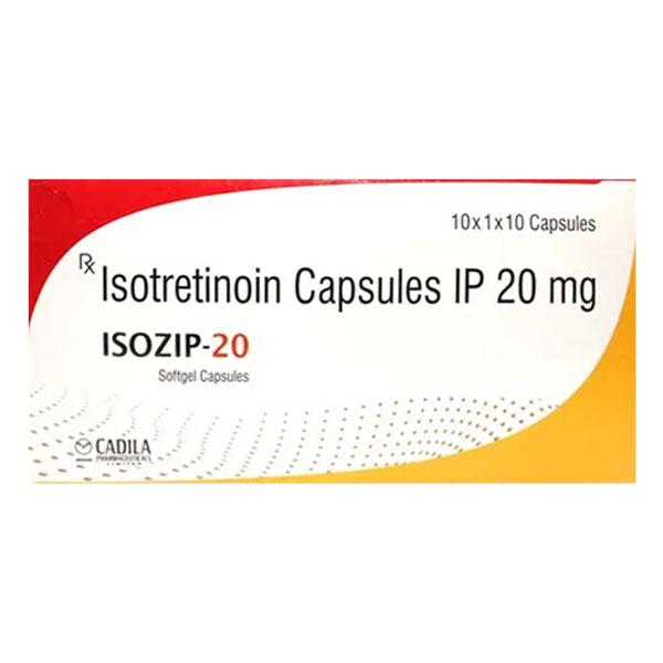 ISOZIP 20 Softgel Capsule 10's - Global Surgicals