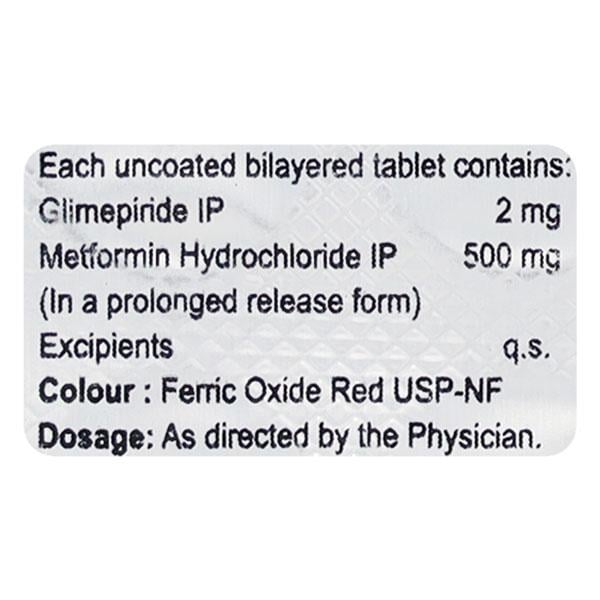 Isryl M 2Mg Tablet 15's - Global Surgicals