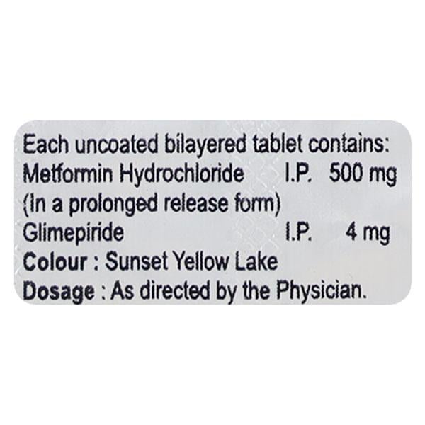 ISRYL M 4mg Tablet 15's - Global Surgicals