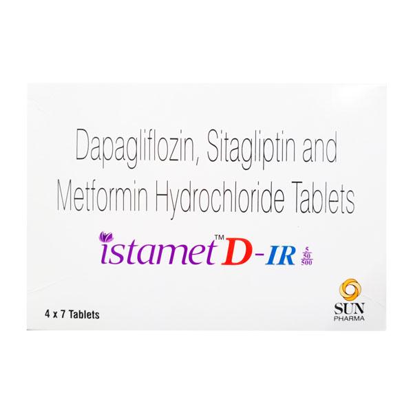 ISTAMET D IR 5/50/500 Tablet 7's - Global Surgicals
