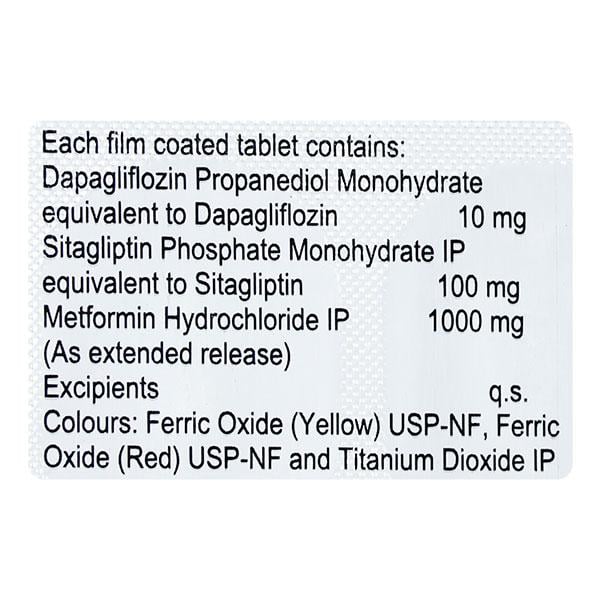 ISTAMET D XR 1000 Tablet 7's - Global Surgicals