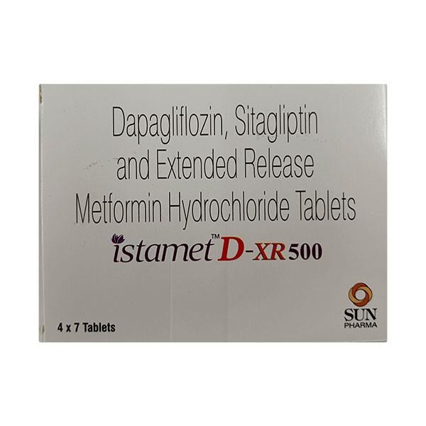 ISTAMET D XR 500 Tablet 7's - Global Surgicals