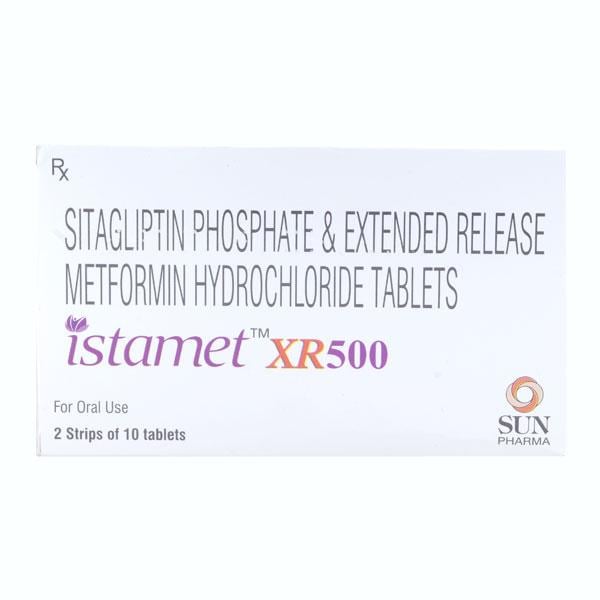 ISTAMET XR 500 Tablet 10's - Global Surgicals