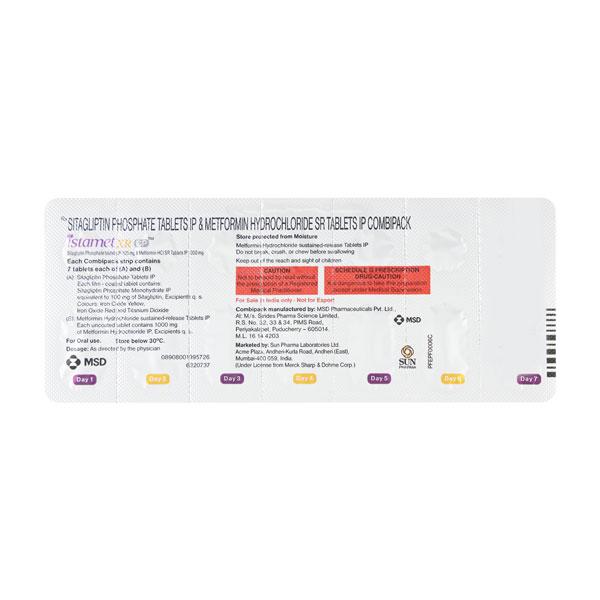 ISTAMET XR CP Combipack 7's - Global Surgicals