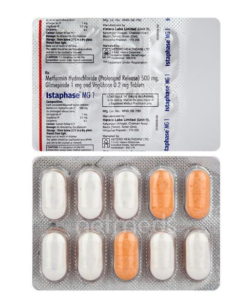 Istaphase MG 1 Tablet 10'S - Global Surgicals