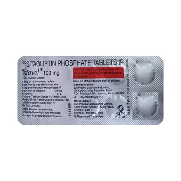 ISTAVEL 100mg Tablet 10's - Global Surgicals