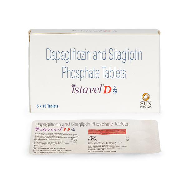 ISTAVEL D 5/50 Tablet 15's - Global Surgicals