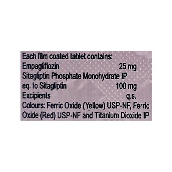 ISTAVEL EMPA 25 Tablet 10's - Global Surgicals