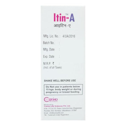 Itin A Suspension 10ml - Global Surgicals