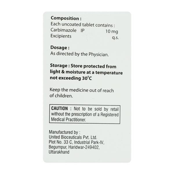 CARBIROSE 10 Tablet 100's