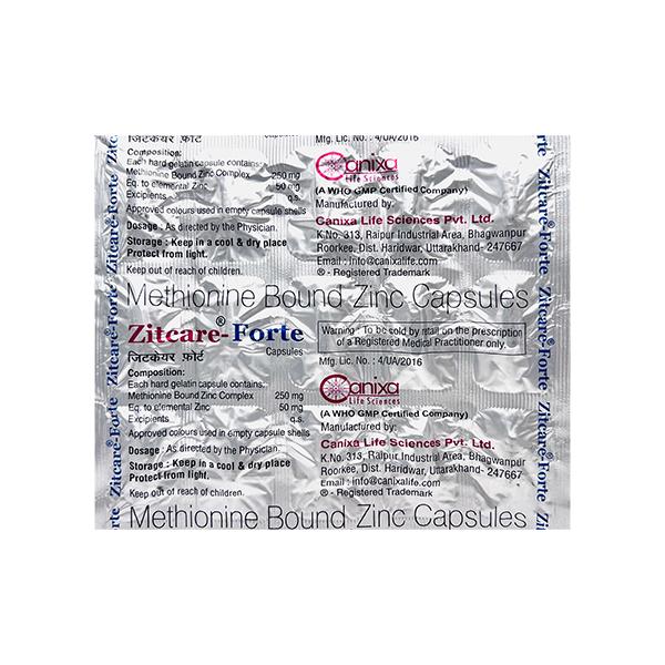 ZITCARE FORTE Capsule 15's