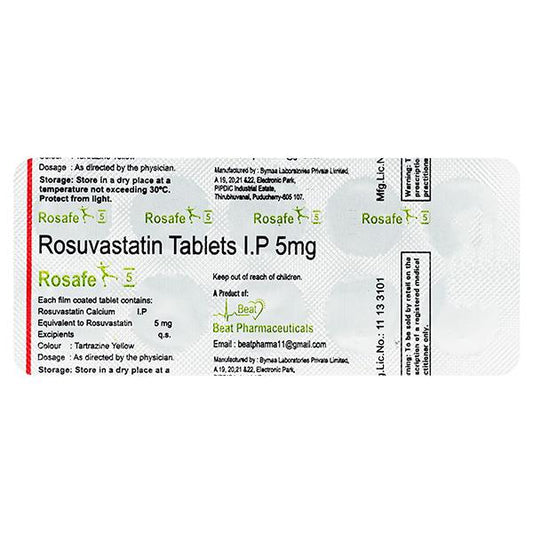 Rosafe 5mg Tablet 10'S
