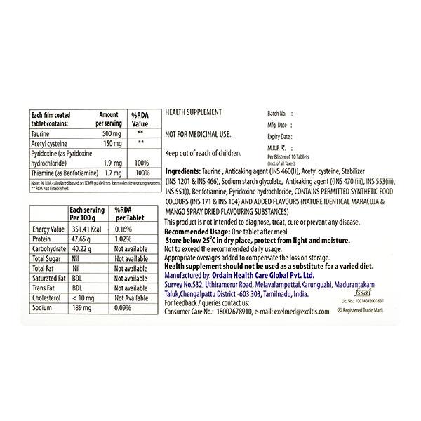 Thiamin R Tablet 10's