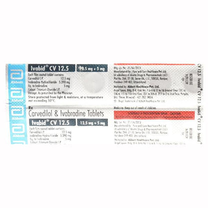 IVABID CV 12.5 Tablet 14's - Global Surgicals