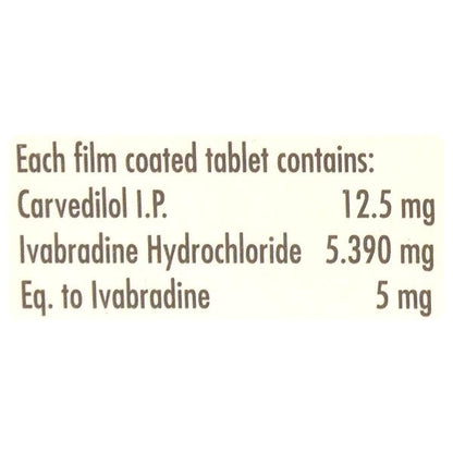 IVABID CV 12.5 Tablet 14's - Global Surgicals