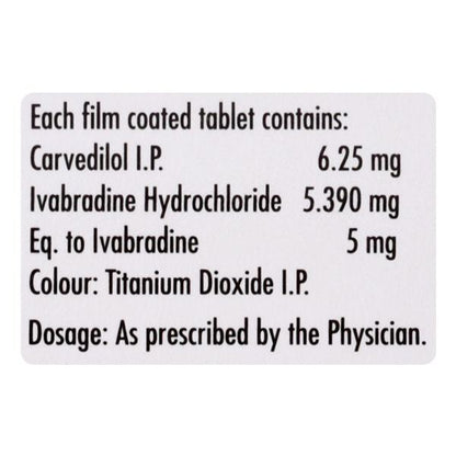 IVABID CV 6.25 Tablet 14's - Global Surgicals