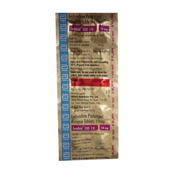 IVABID OD 10 Tablet 10's - Global Surgicals