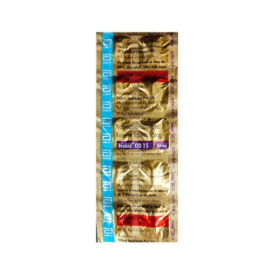 IVABID OD 15 Tablet 10's - Global Surgicals