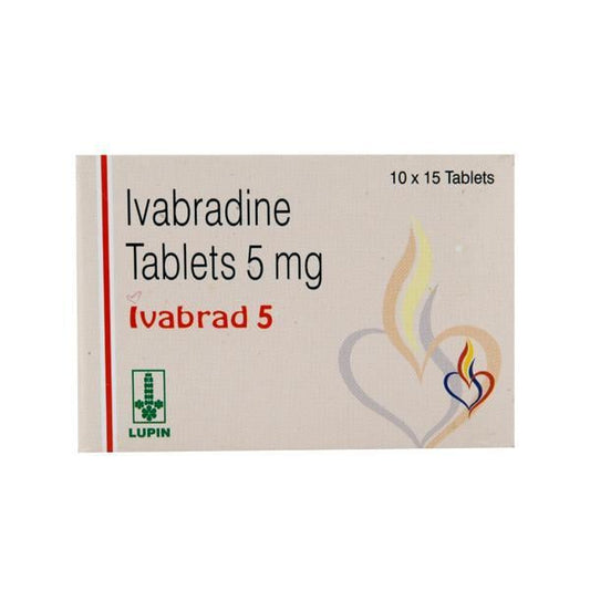 Ivabrad 5 mg Tablet 15'S - Global Surgicals