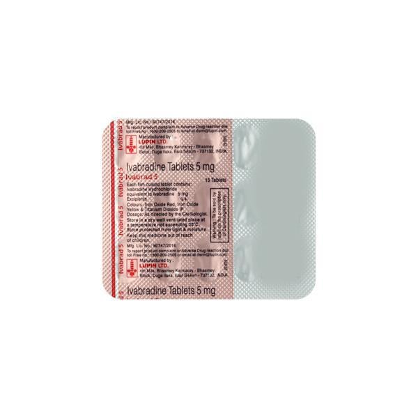 Ivabrad 5 mg Tablet 15'S - Global Surgicals