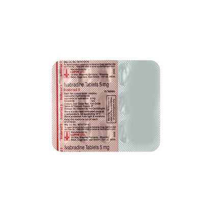 Ivabrad 5 mg Tablet 15'S - Global Surgicals