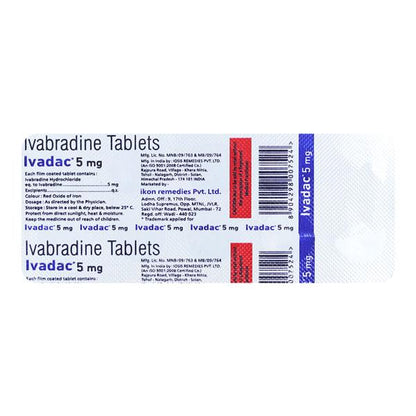 IVADAC 5mg Tablet 10's - Global Surgicals