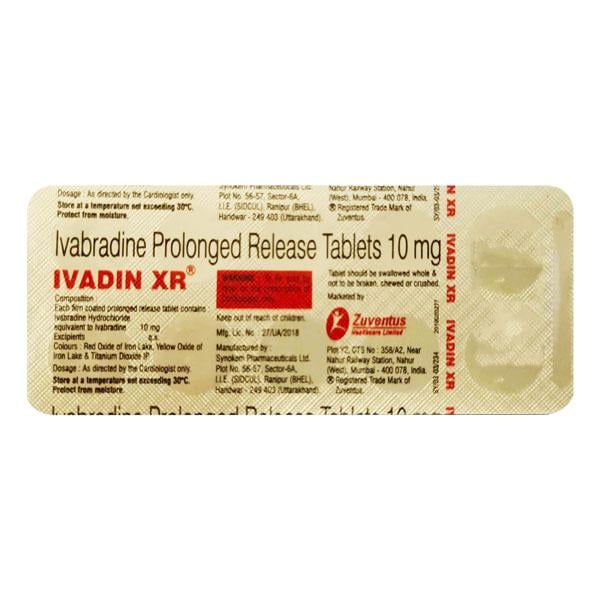 IVADIN XR Tablet 10's - Global Surgicals