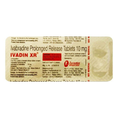 IVADIN XR Tablet 10's - Global Surgicals