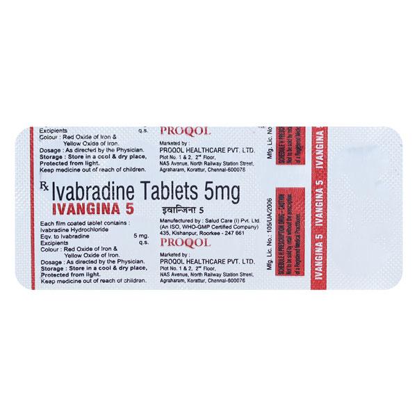 IVANGINA 5mg Tablet 10's - Global Surgicals