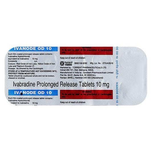 IVANODE OD 10 Tablet 10's - Global Surgicals