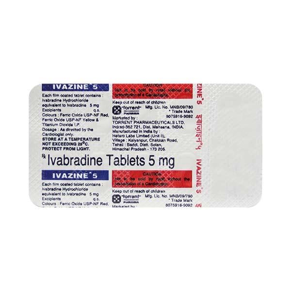 Ivazine 5mg Tablet 10'S - Global Surgicals