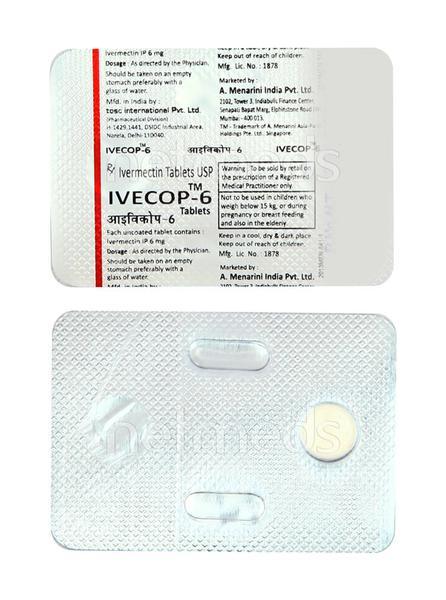 Ivecop 6mg Tablet 1's - Global Surgicals