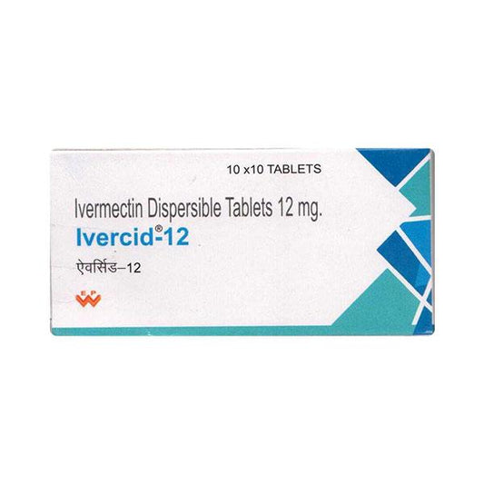 IVERCID 12 Tablet 10's - Global Surgicals