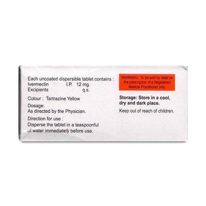IVERCID 12 Tablet 10's - Global Surgicals