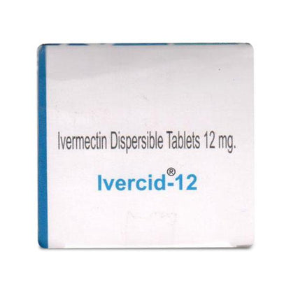 IVERCID 12 Tablet 10's - Global Surgicals