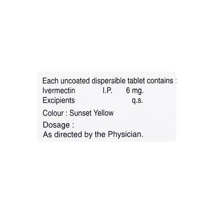 Ivercid 6mg Tablet 2'S - Global Surgicals