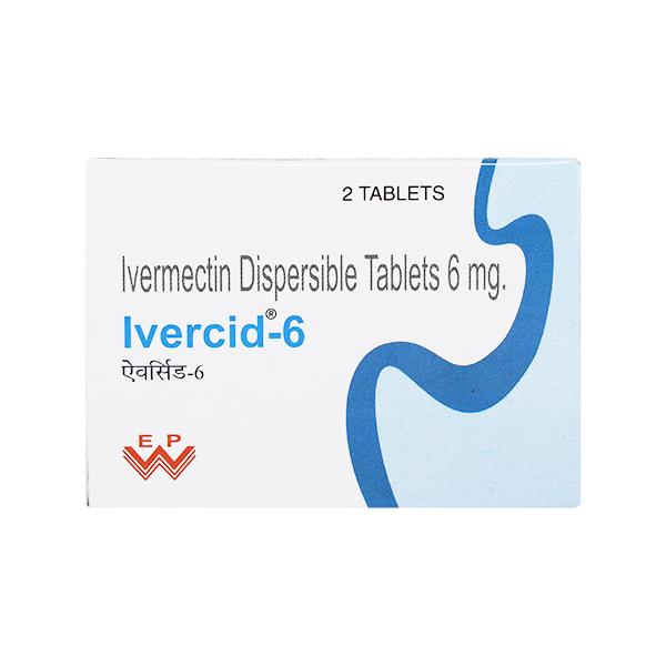 Ivercid 6mg Tablet 2'S - Global Surgicals
