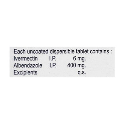 Ivercid A 400/6mg Tablet 10'S - Global Surgicals