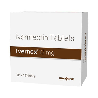 IVERNEX 12mg Tablet 1's - Global Surgicals