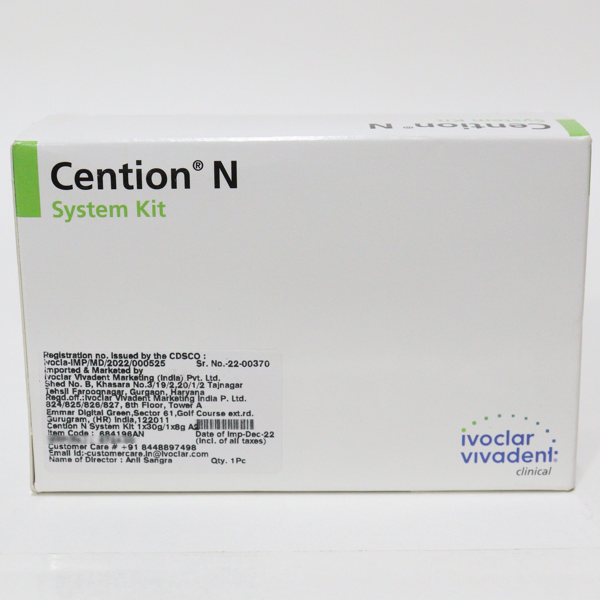 Ivoclar Vivadent Cention N System Kit Special Restorative - Global Surgicals