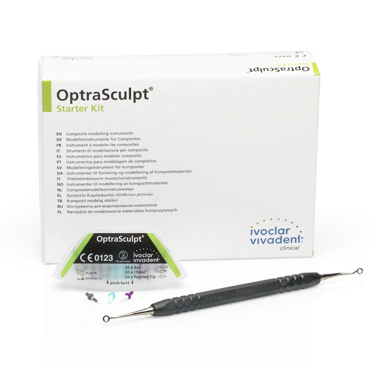 Ivoclar Vivadent OptraSculpt Starter Kit Restoration Carver - Global Surgicals