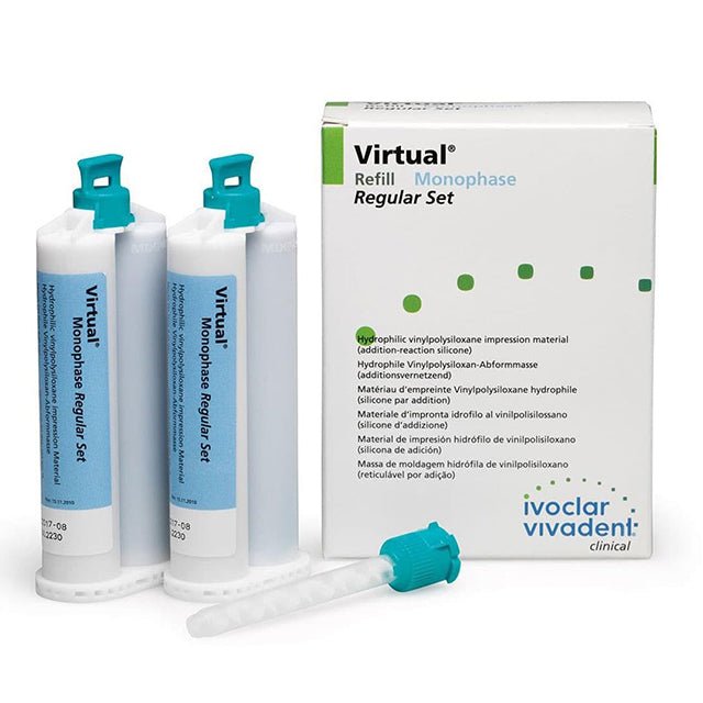 Ivoclar Vivadent Virtual Monophase Elastomeric Impression Material - Global Surgicals