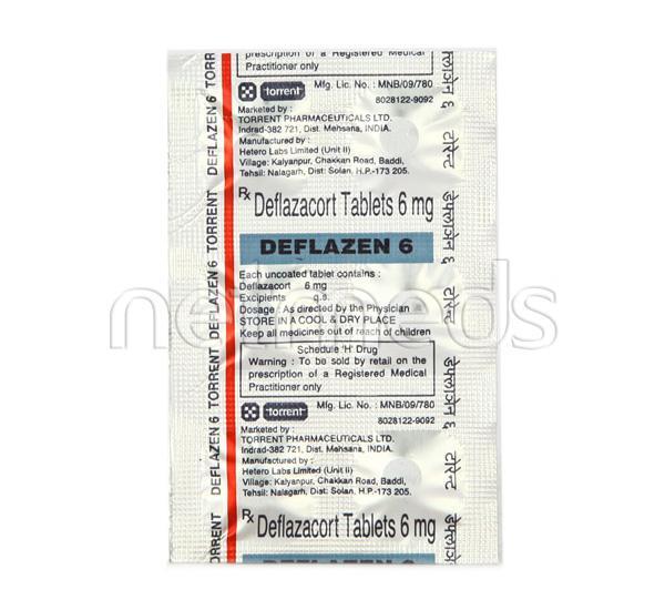 Deflazen 6mg Tablet 6'S