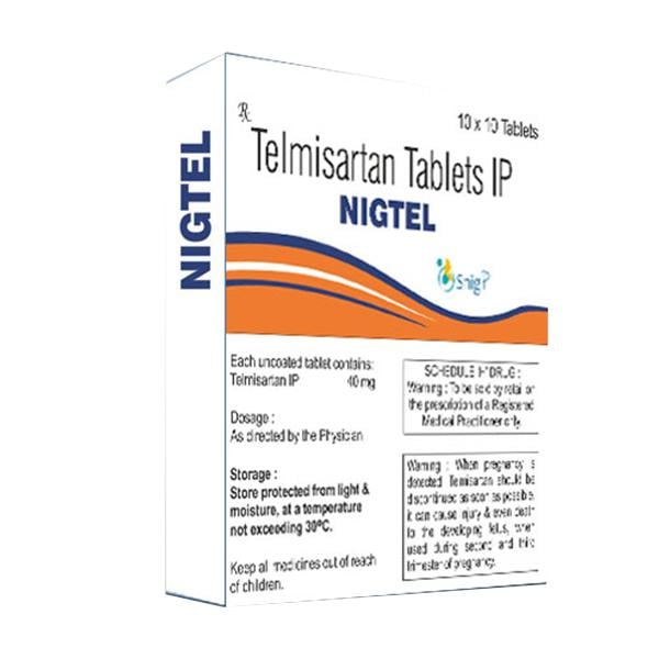 NIGTEL 40mg Tablet 10's