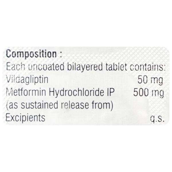 JUBIVILDA 50 M Tablet 15's