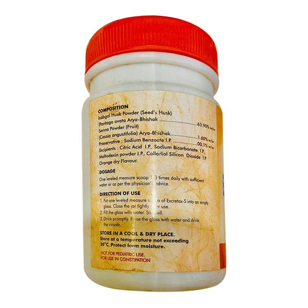 EXCRELAX S TANGY ORANGE FLAVOUR Powder 100gm