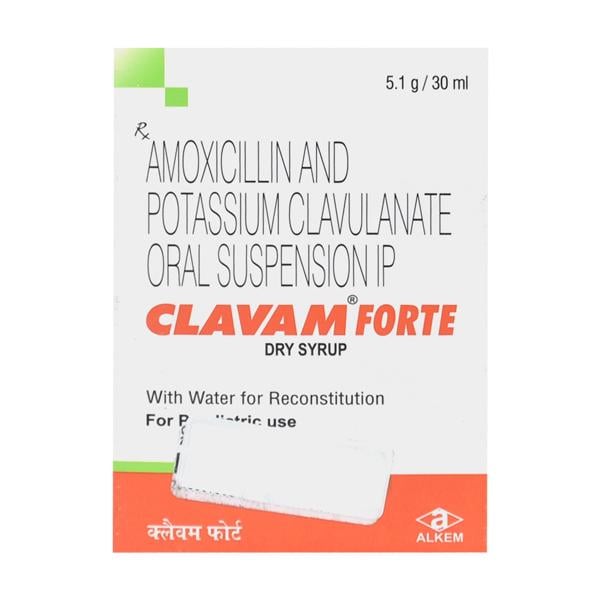 Clavam Forte Dry Syrup 30ml